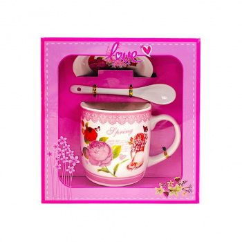 Подарочный набор арт. 1503-501 "Love" 3 предмета в кор. Подарочный набор арт. 1503-501 "Love" 3 предмета в кор.