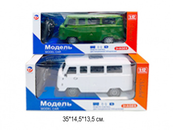 Машина на р/у арт. 377-1A УАЗ цвета микс в кор.•)
