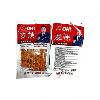 Соевое мясо арт. 389212 Пшеничные острые палочки в кунжуте 172 г 10 шт. упаковка красная;/ Соевое мясо арт. 389212 Пшеничные острые палочки в кунжуте 172 г 10 шт. упаковка красная;/