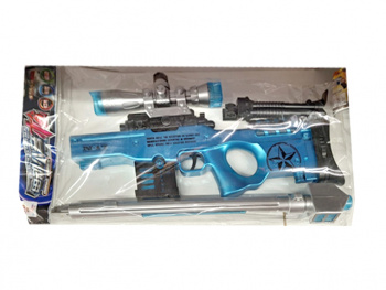 Оружие арт. 157 Снайперская винтовка на батар. звук, свет в пак.= Оружие арт. 157 Снайперская винтовка на батар. звук, свет в пак.=