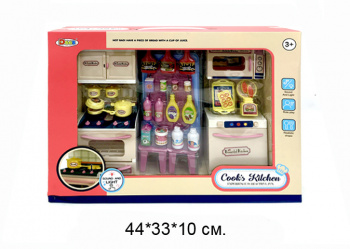 Набор мебели арт. D663T-2 Кухня с посудой, продуктами в кор._/18 шт./