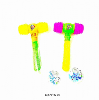 Молоток арт. F178 Цвета микс в сетке_/432 шт./ Молоток арт. F178 Цвета микс в сетке_/432 шт./