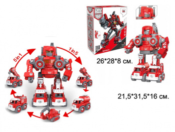 Робот арт. LM906-BY" Трансформер 5в1 р/у. в кор. 28*26*8,5