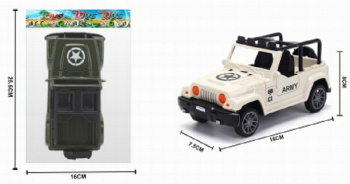 Машина инерц. арт. 7132С Джип военный в пак. 16*8*7,5