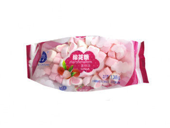 Маршмеллоу арт. 884561 Сердечки "Личи" 138 г в пак.