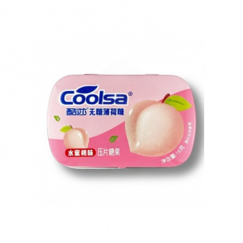 Конфета арт. /863644 Драже мятное без сахара "Персик" 16 г 12 шт. в кор.# Конфета арт. /863644 Драже мятное без сахара "Персик" 16 г 12 шт. в кор.#