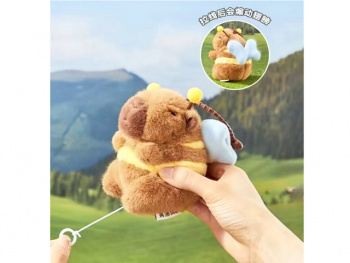 им Капибара арт. 209301/1644-34 Брелок машет крыльями в пак.