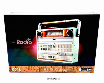 Конструктор арт. 1E-91034 Радиоприемник 906 дет. в кор._ Конструктор арт. 1E-91034 Радиоприемник 906 дет. в кор._