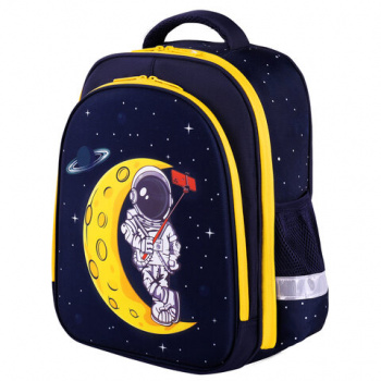 Ранец BRAUBERG KIDS STANDARD, 2 отделения, "Spaceman", СВЕТЯЩИЙСЯ, 36х28х14 см, 271384 Ранец BRAUBERG KIDS STANDARD, 2 отделения, "Spaceman", СВЕТЯЩИЙСЯ, 36х28х14 см, 271384