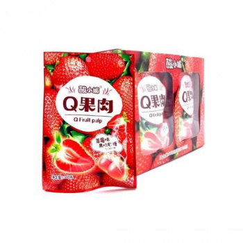 Мармелад арт. 950024/950017-2 Фруктовый Клубника 28 г 20 шт. в кор.#