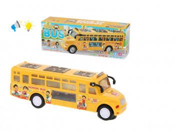 Автобус арт. 371 Школьный на бат. свет, звук в кор.= Автобус арт. 371 Школьный на бат. свет, звук в кор.=