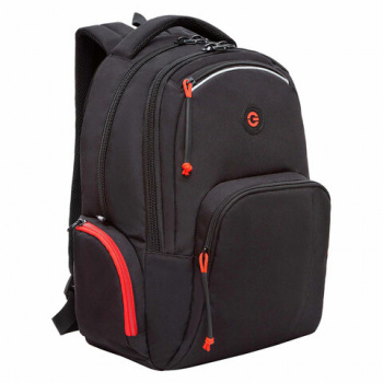 Рюкзак GRIZZLY школьный, анатом. спинка, 2 отделения, д/мальч., BLACK/RED, 42х32х22 см, RU-333-2/1 Рюкзак GRIZZLY школьный, анатом. спинка, 2 отделения, д/мальч., BLACK/RED, 42х32х22 см, RU-333-2/1