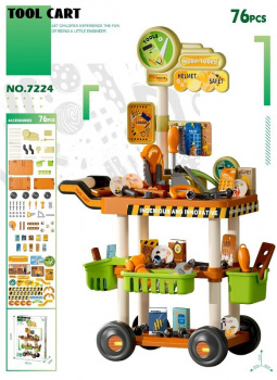 Набор инструментов арт. 7224 "Мастерская в кор. 50*9*35