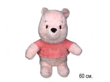 им Медведь арт. YE80804-8 Розовый в футболке 60 см в пак.)