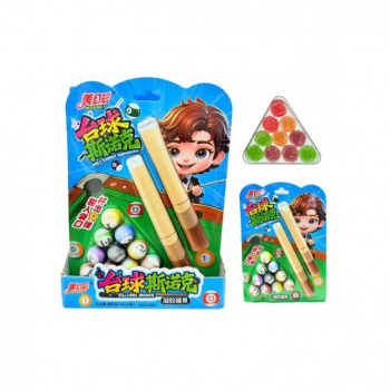 Мармелад арт. 120979/120962 Фруктовый "Бильярд" 30 г на листе 20 шт. в кор.*