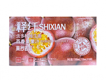 Напиток арт. 000918/000857 Сок "Маракуйя" 150 г пауч 10 шт. упаковка