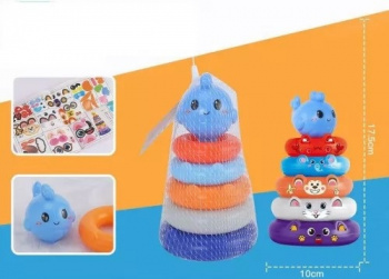 Пирамидка арт. HJ-0810 Кит в сетке 17,5*10*10