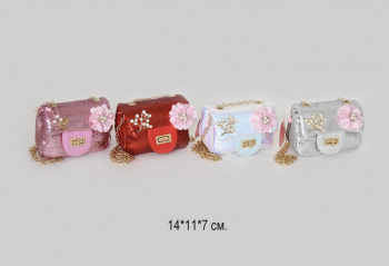 Сумка арт. 958 С украшениями в ассортименте в пак._ Сумка арт. 958 С украшениями в ассортименте в пак._