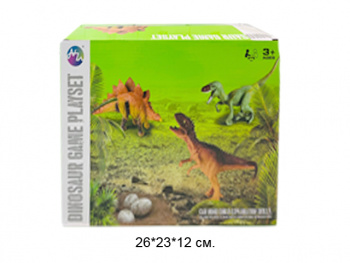Набор животных арт. 6645 Динозавры в кор.•/24 шт./