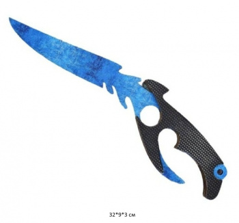 Оружие арт. 50931 Нож-акула дерев. цвета микс в пленке=