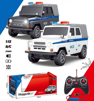 Машина на р/у арт. JY-4014 ФСБ УАЗ-469 цвета микс, свет в кор.) Машина на р/у арт. JY-4014 ФСБ УАЗ-469 цвета микс, свет в кор.)