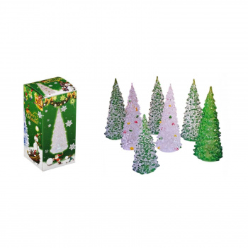 Фигурка Новогодняя арт. 111-007 "Елочка" свет. на бат. 1 шт. в кор. Фигурка Новогодняя арт. 111-007 "Елочка" свет. на бат. 1 шт. в кор.