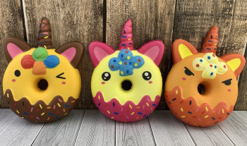 Сквуш пористый арт. 97-1 "Пончик-Единорог" ассорти 12 см в пак. Сквуш пористый арт. 97-1 "Пончик-Единорог" ассорти 12 см в пак.