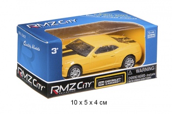 Модель металл. арт. 344004 М1:64 RMZ CITY Chevrolet Camaro, в кор. Модель металл. арт. 344004 М1:64 RMZ CITY Chevrolet Camaro, в кор.