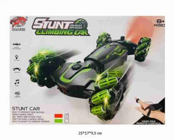 Машина на р/у арт. 8868E Перевертыш дрифт, свет, звук, пар, в кор.~