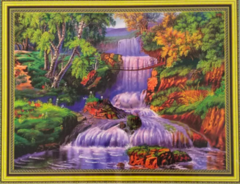 Алмазная мозайка SGA2787 Водопад, 40*50, полная выкладка на подрамнике Алмазная мозайка SGA2787 Водопад, 40*50, полная выкладка на подрамнике
