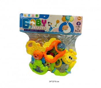 Погремушка арт. 181-2 Набор "Потешки" в пак.• Погремушка арт. 181-2 Набор "Потешки" в пак.•