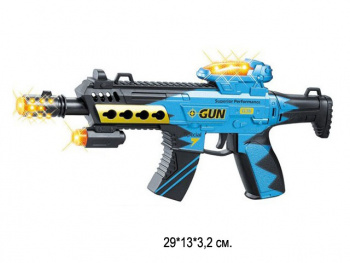 Оружие арт. 3382" Автомат на батарейках в пакете 29*13*3,2 Оружие арт. 3382" Автомат на батарейках в пакете 29*13*3,2