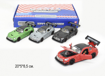 Модель металл. арт. M2 Суперкар (6 шт.) шоубокс_•/12 шт./ Модель металл. арт. M2 Суперкар (6 шт.) шоубокс_•/12 шт./