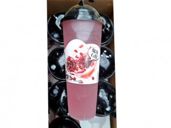 Напиток арт. 371182 Бабл-ти "Гранат" 620 мл 15 шт. упаковка