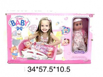 Пупс арт. AD005-16Z С аксессуарами в кор._ Пупс арт. AD005-16Z С аксессуарами в кор._