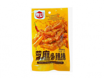 Соевое мясо арт. 104939 Пшеничные палочки с перцем и кунжутом 18 г 30 шт. упаковка,^