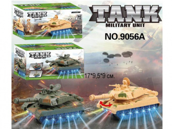 Танк арт. 9056A" На батарейках 17*9,5*9 в кор.)