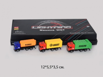 Модель металл. арт. 7295 cпецтех фуры (12шт.) в кор._ Модель металл. арт. 7295 cпецтех фуры (12шт.) в кор._