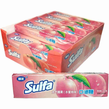 Конфета арт. 936806/936622 Жевательная "Персик" 35 г 20 шт. в кор./ Конфета арт. 936806/936622 Жевательная "Персик" 35 г 20 шт. в кор./