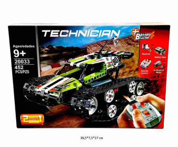 Конструктор арт. 20033 Вездеход 452 дет. на р/у в кор._