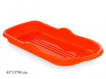 Санки "Ледянка" арт. 904СЛ 94 см х 44 см красный