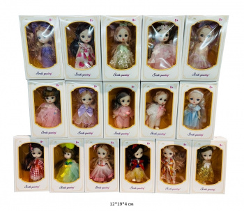 Кукла арт. XL-0601 Шарнирная в ассортименте в кор.• Кукла арт. XL-0601 Шарнирная в ассортименте в кор.•