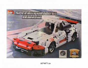 Конструктор арт. 10237 Автомобиль 537 дет. в кор.•/24 шт./