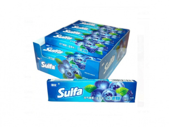 Конфета арт. 936745/936561 Жевательная "Черника" 35 г 20 шт. в кор./