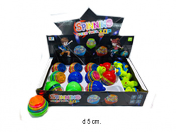 Зав. юла арт. 840 Цвета микс (12 шт.) шоубокс•/432шт./ Зав. юла арт. 840 Цвета микс (12 шт.) шоубокс•/432шт./