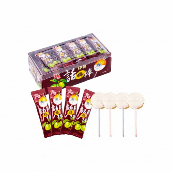 Конфета арт. 002138-14 Карамель на палочке "Слива" 320 г в кор. Конфета арт. 002138-14 Карамель на палочке "Слива" 320 г в кор.