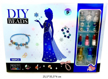 Набор косметики арт. LD6030 С аксессуарами для плетения браслетов, 2 в 1 в кор._/108шт./