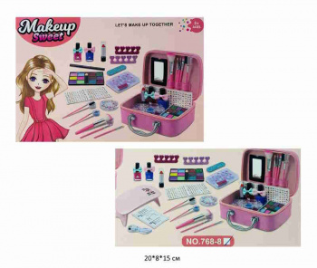 Набор косметики арт. 768-8 В чемоданчике в кор.~ Набор косметики арт. 768-8 В чемоданчике в кор.~