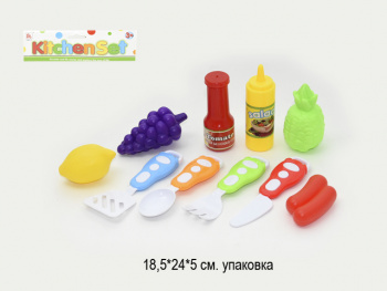 Набор посуды арт. 312-2 С продуктами в пак.•/192 шт./ Набор посуды арт. 312-2 С продуктами в пак.•/192 шт./