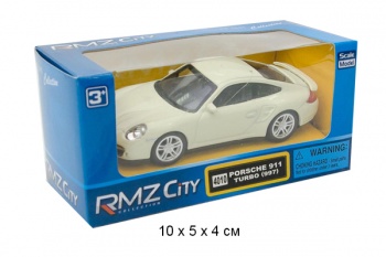 Модель металл. арт. 344019 М1:64 RMZ CITY Porsche 911 Turbo, в кор. Модель металл. арт. 344019 М1:64 RMZ CITY Porsche 911 Turbo, в кор.